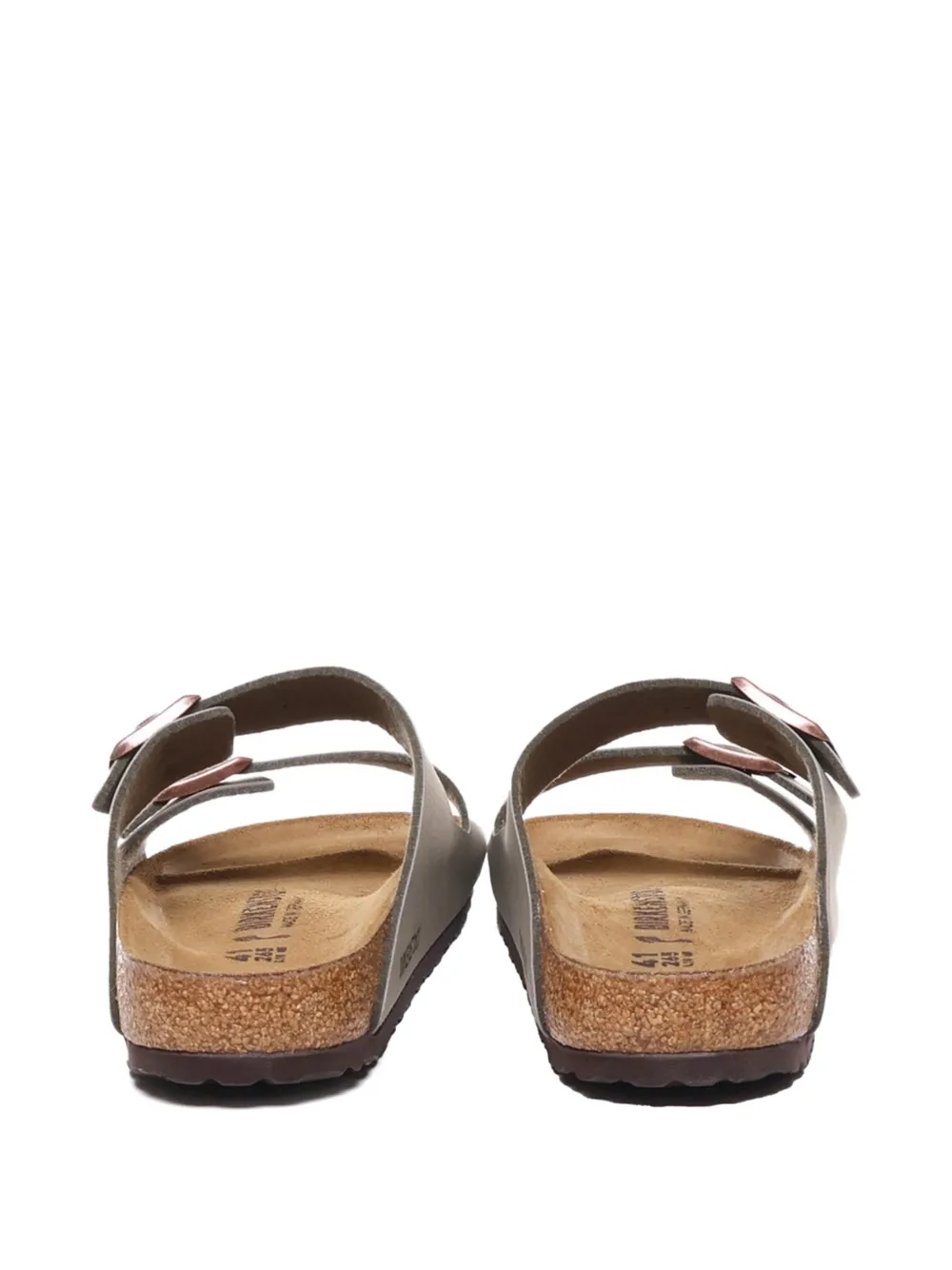 Birkenstock Arizona sandalen met gesp Grijs