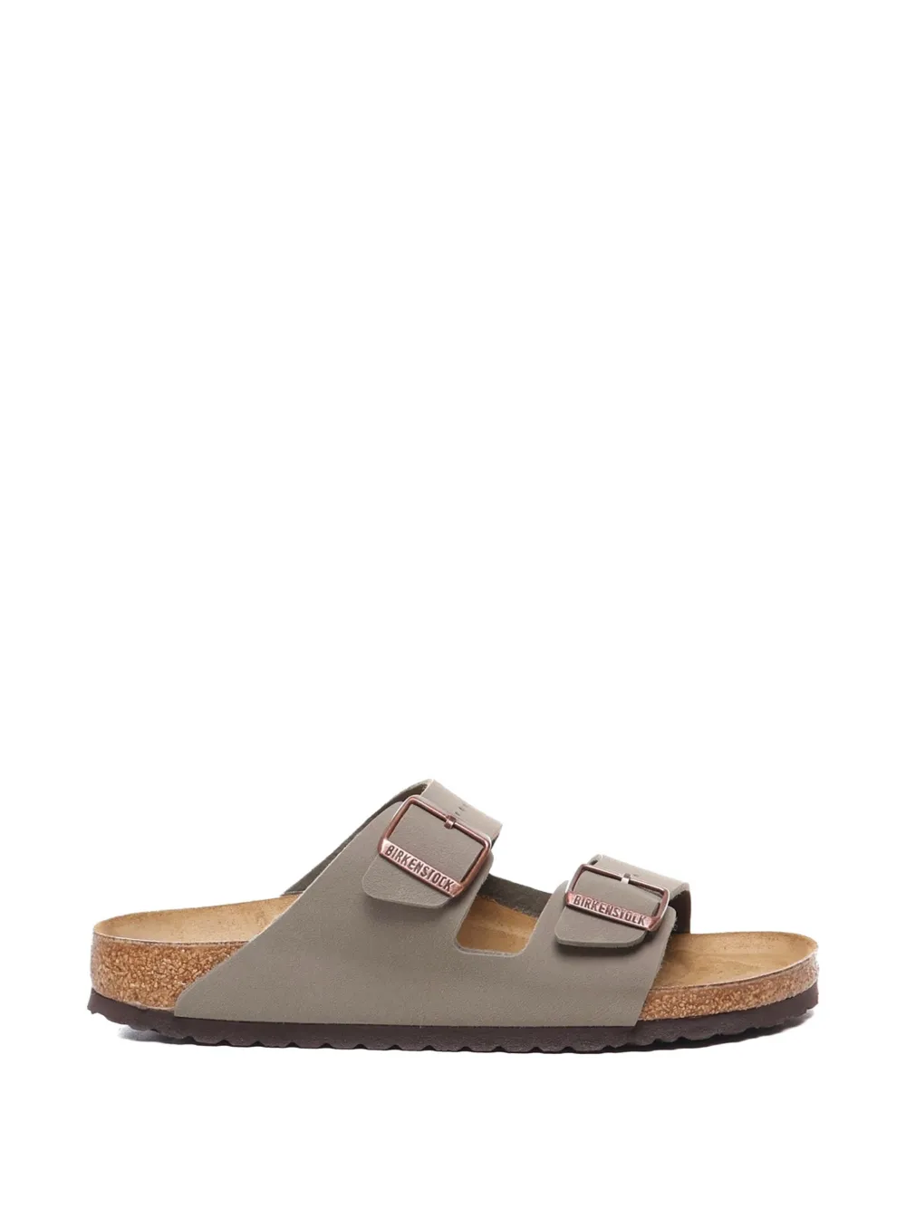Birkenstock Arizona sandalen met gesp Grijs