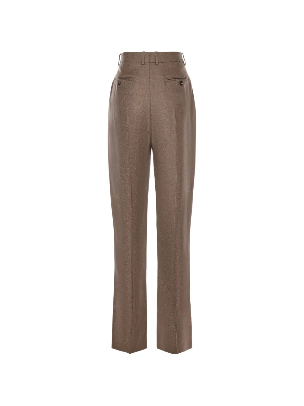  Loro Piana Pleated Trousers - Brown 