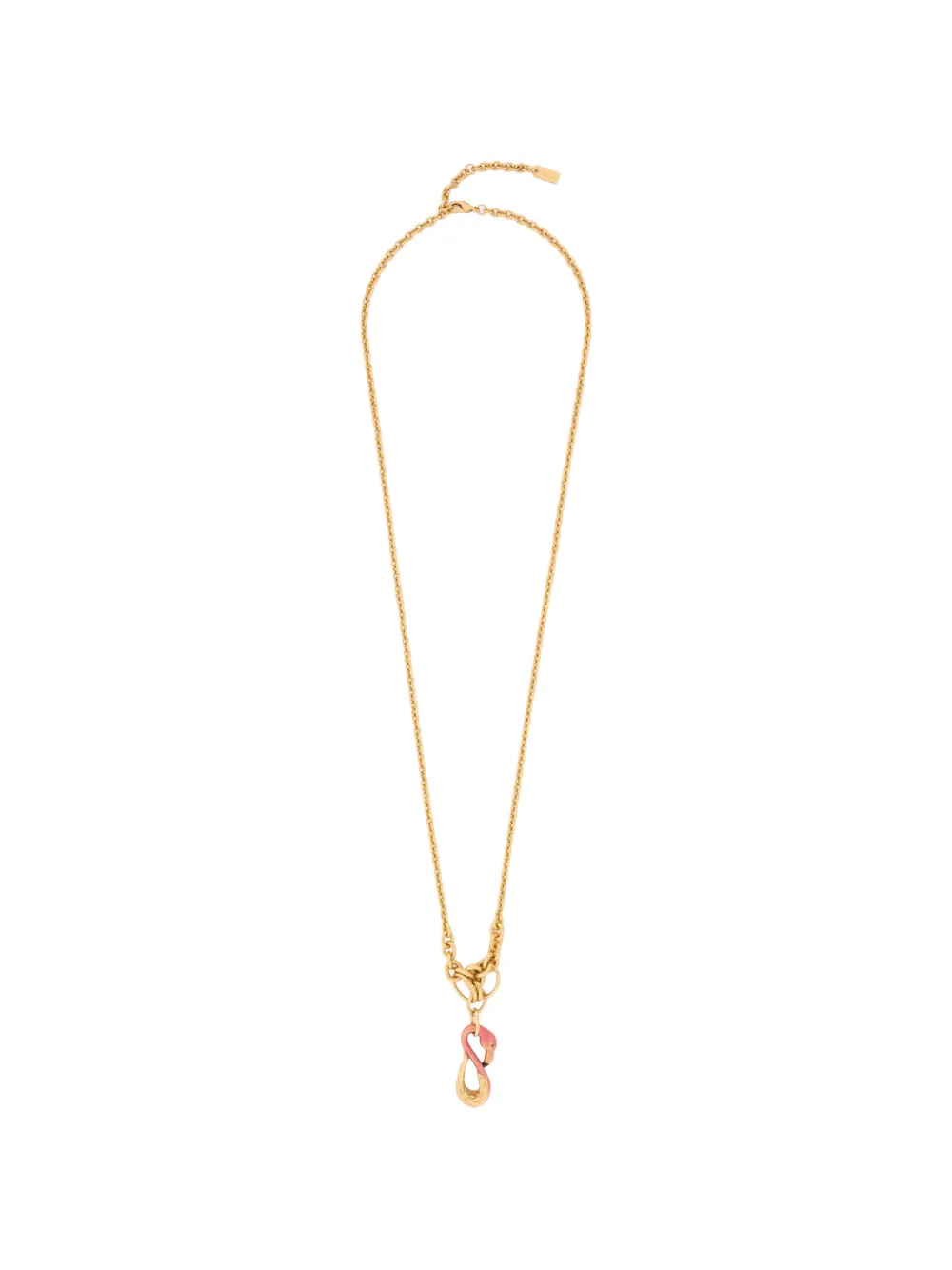 Chloé flamingo pendant necklace - Oro
