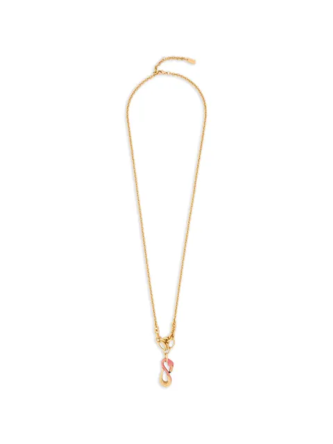 Chloé flamingo pendant necklace