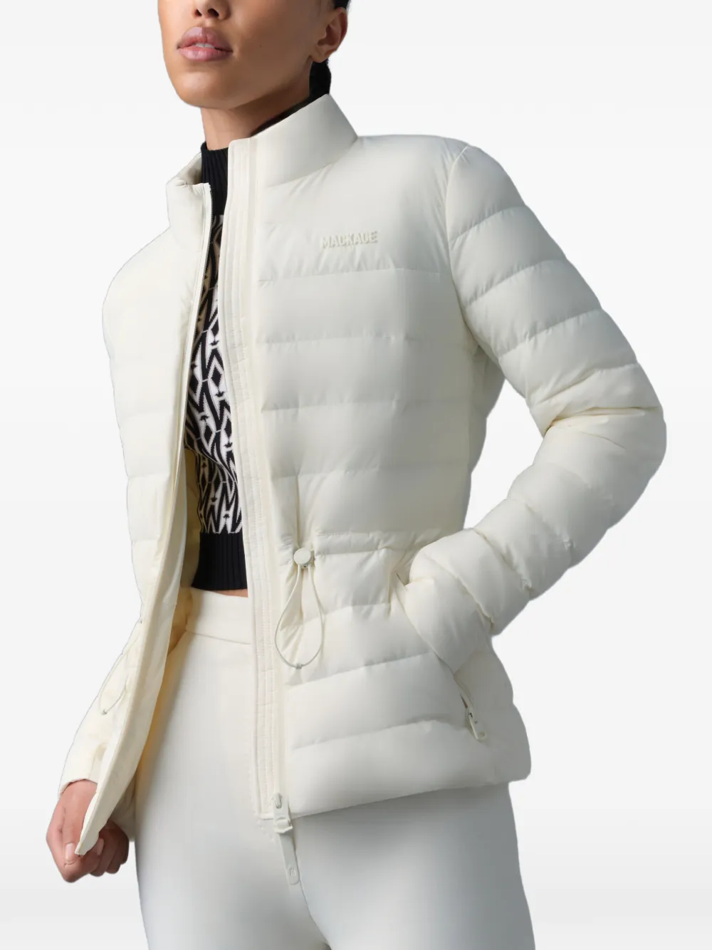 Mackage Jack-City jack met trekkoord Beige