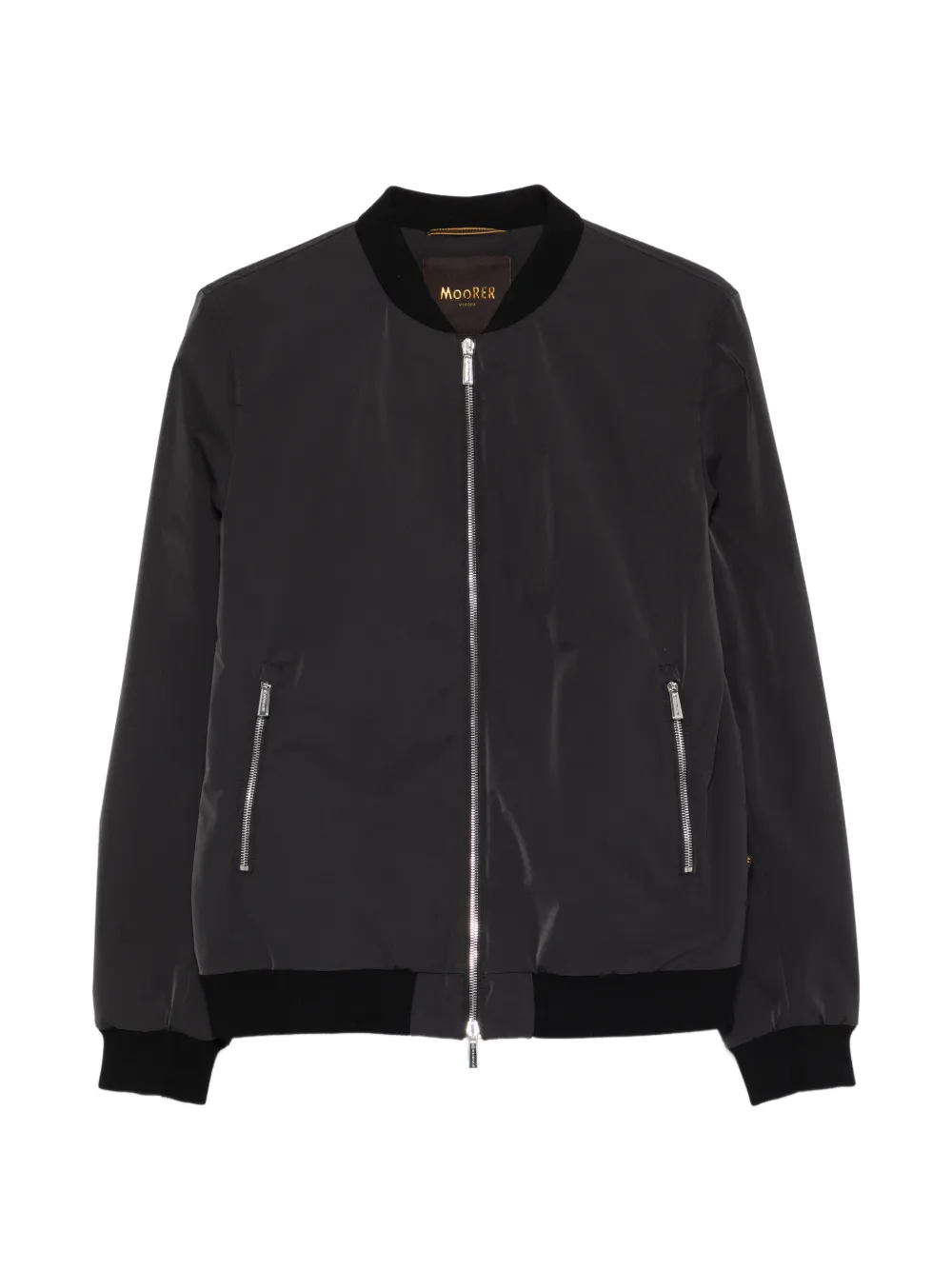 Moorer Soranod6 zip bomber jacket - Nero