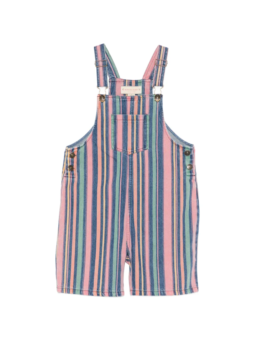 Konges Sløjd striped dungarees - Rosa