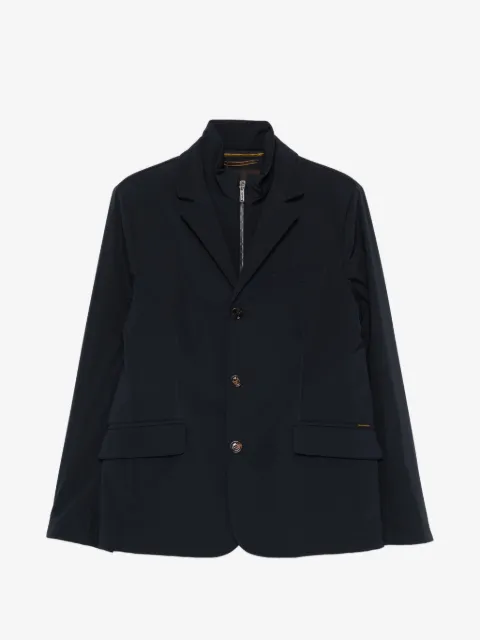 Moorer button zip jacket
