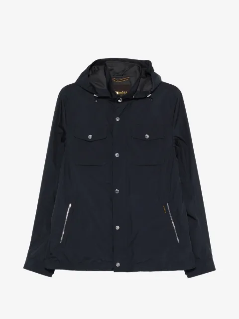 Moorer hooded pocket jacket