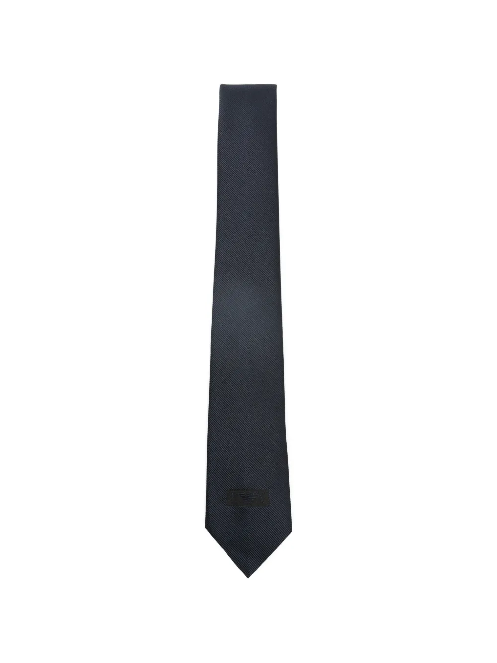 Emporio Armani Kids logo-detail tie - Blu