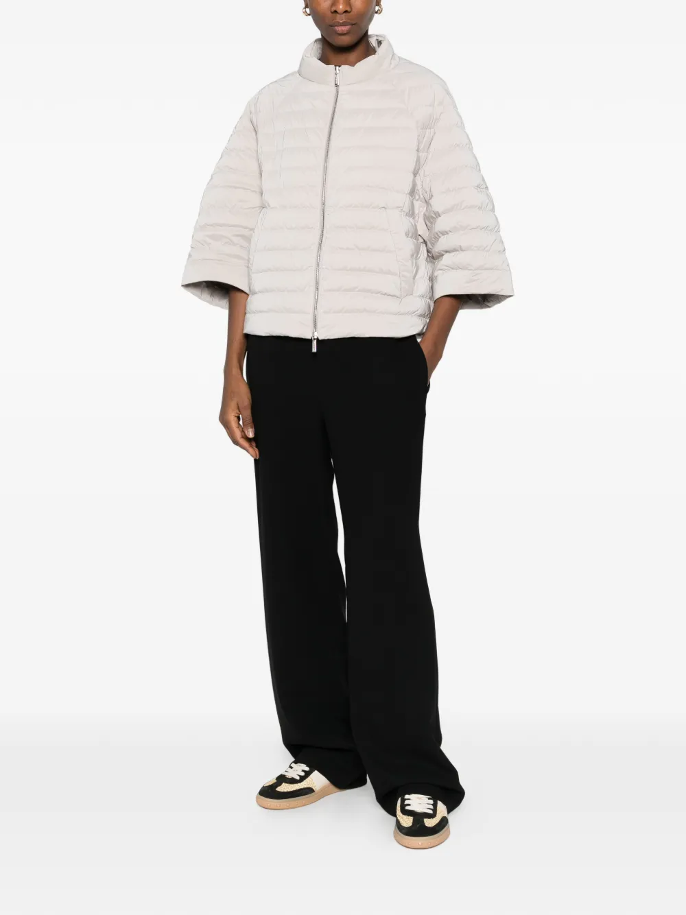  Moorer Zip Jacket - Neutrals 