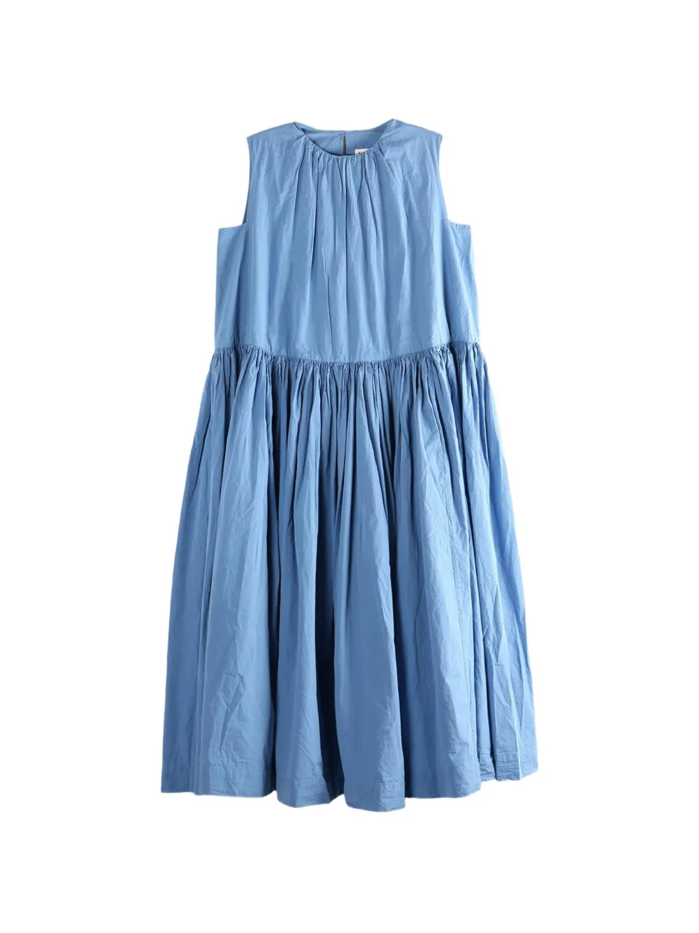 Casey Casey gathered midi dress - Blu