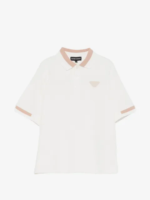 Emporio Armani Kids T-Shirt mit Logo-Kragen