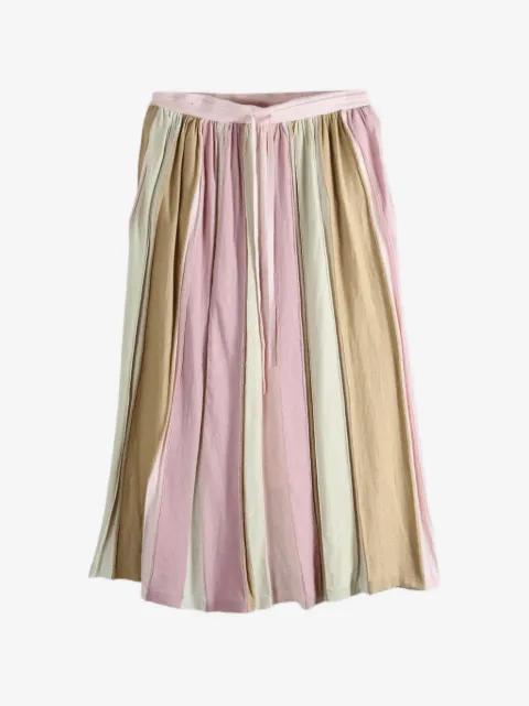 Casey Casey striped tie midi skirt