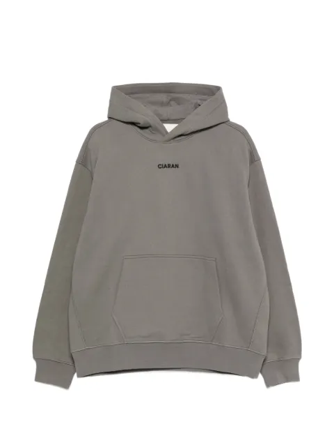 CIARAN logo-embroidered hoodie
