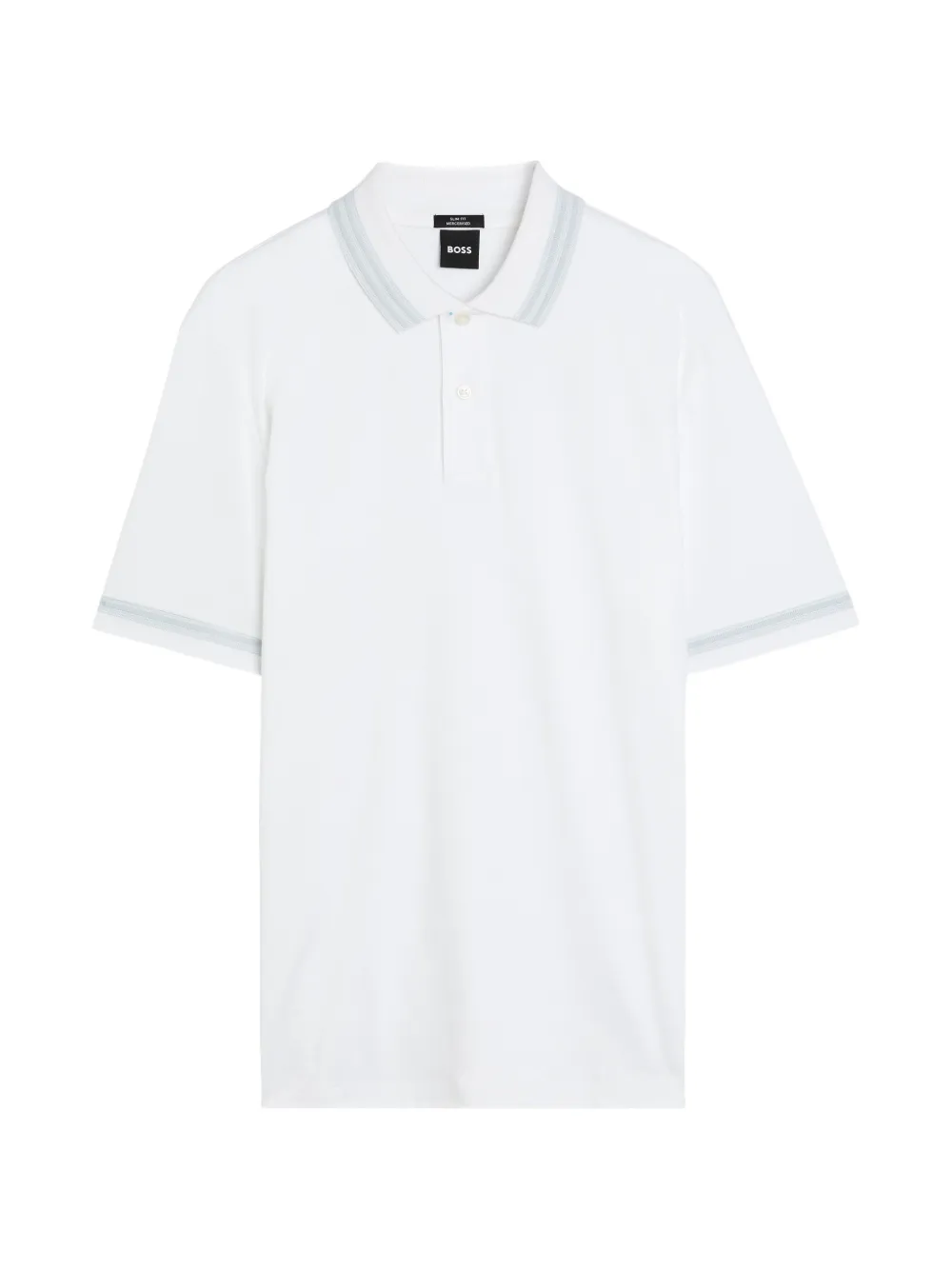 BOSS short-sleeve polo shirt - Weiß