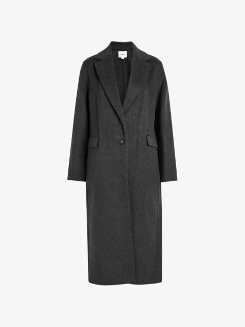 Vince manteau en laine mélangée