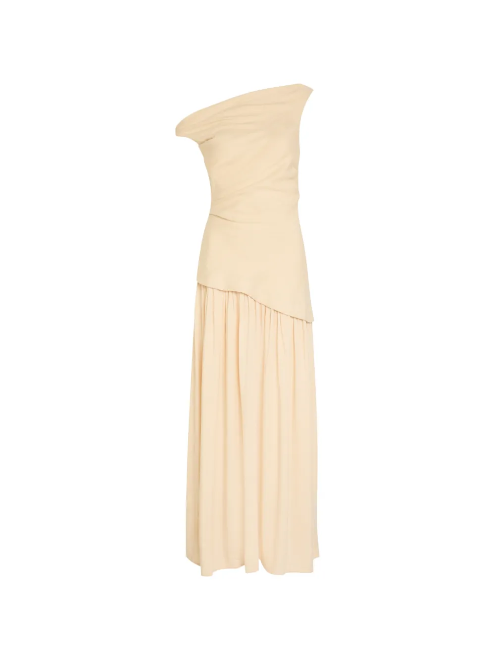 Faithfull the Brand Roma one-shoulder maxi dress - Toni neutri
