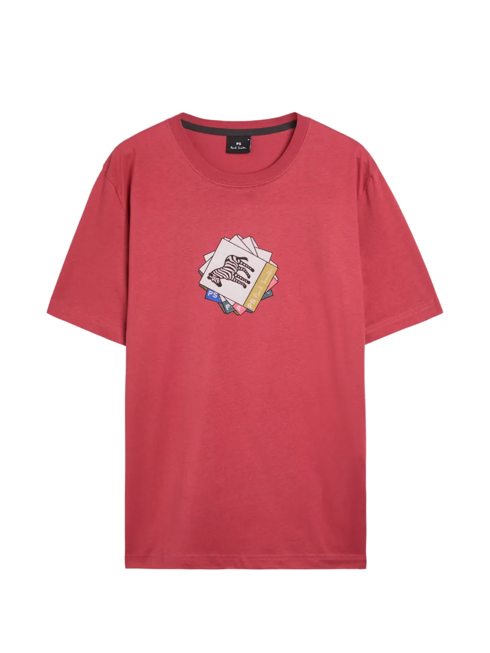 PS Paul Smith zebra-print T-shirt - Rot
