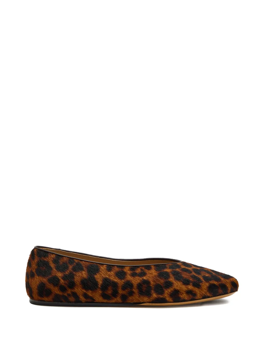 Le Monde Beryl Regency leopard-print ballet flats - Marrone