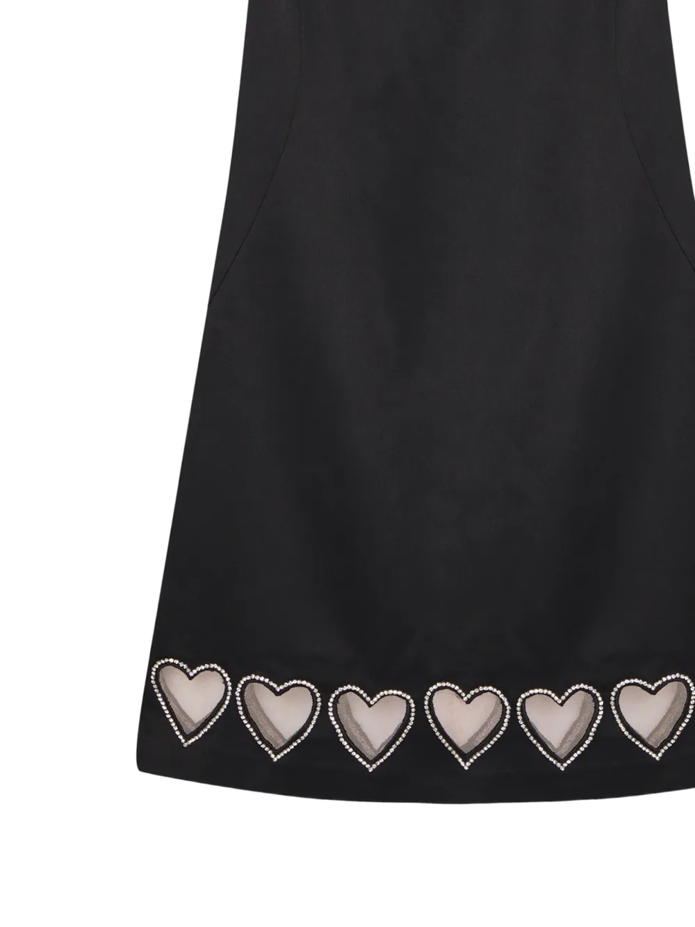 alice + olivia Jurk verfraaid met kristallen Zwart