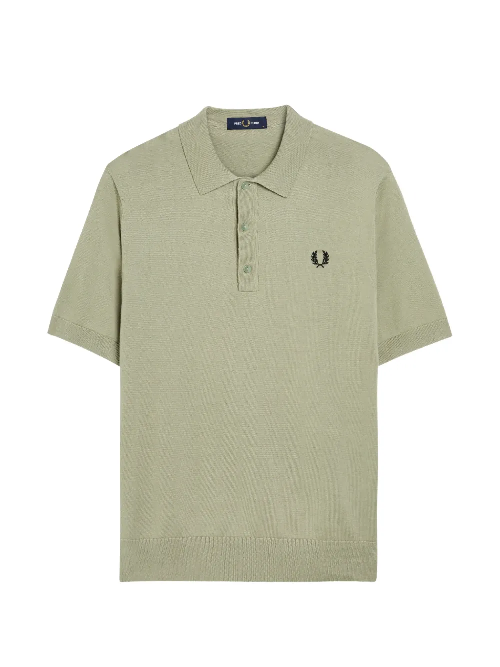 Fred Perry logo-detail polo shirt - Verde