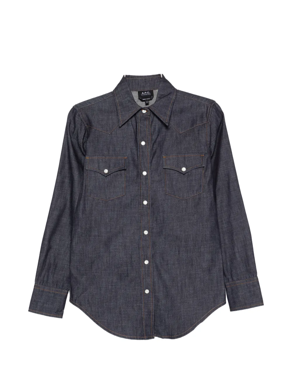 A.P.C. pocket shirt - Blu