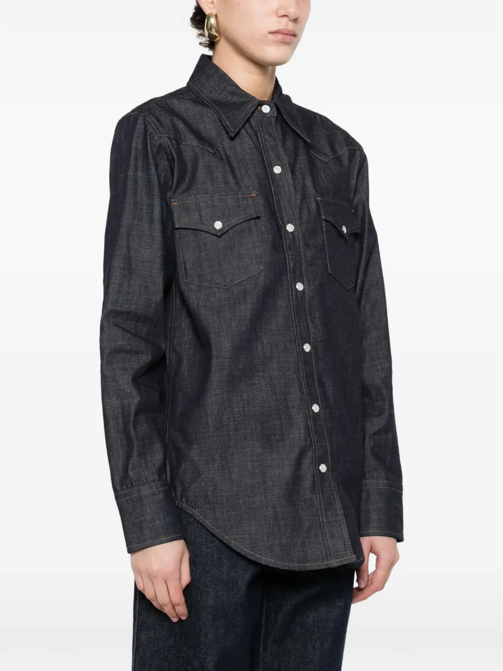  A.p.c. Pocket Shirt - Blue 