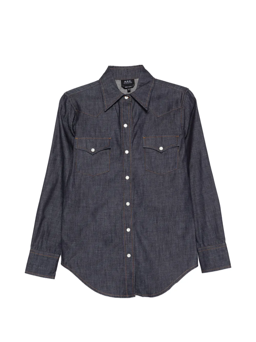 A.P.C. pocket shirt - Blu