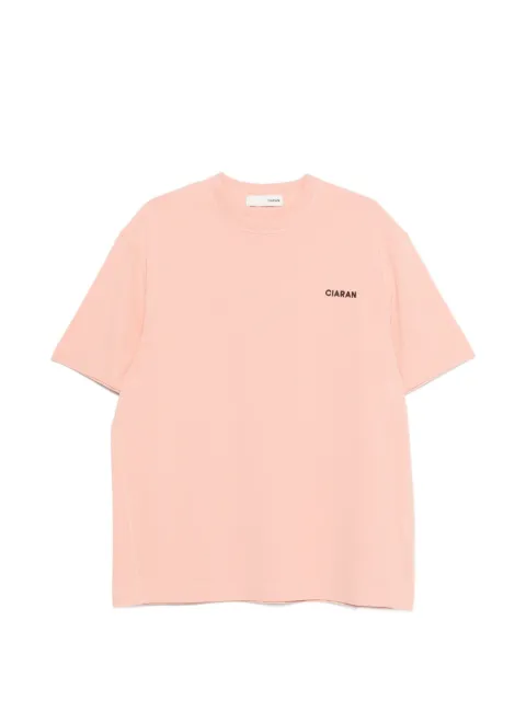 CIARAN logo-embroidered T-shirt