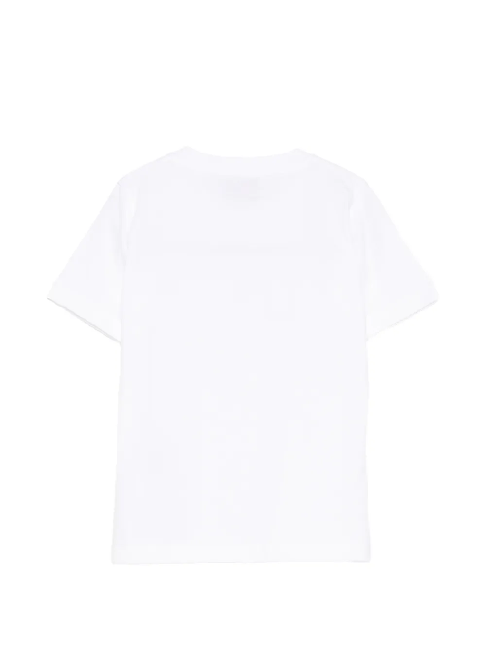 Paul & Shark Junior T-shirt met logoprint Wit
