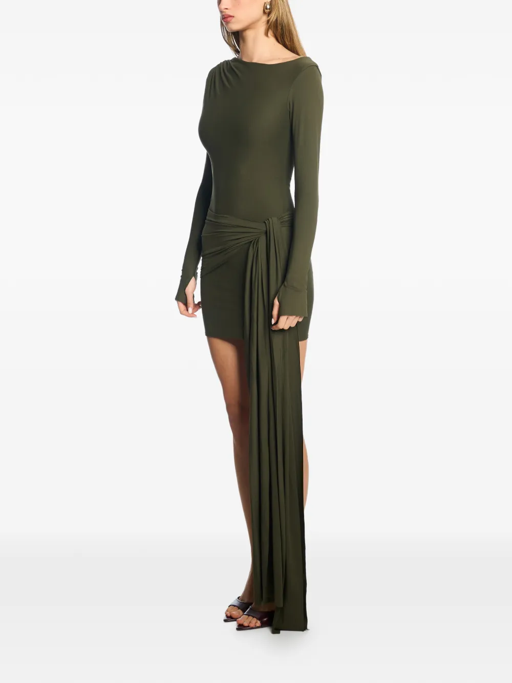 Tina Long-Sleeve Mini Dress