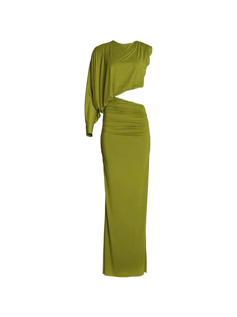 AXEL 113 Amanda draped cut-out maxi dress - Green