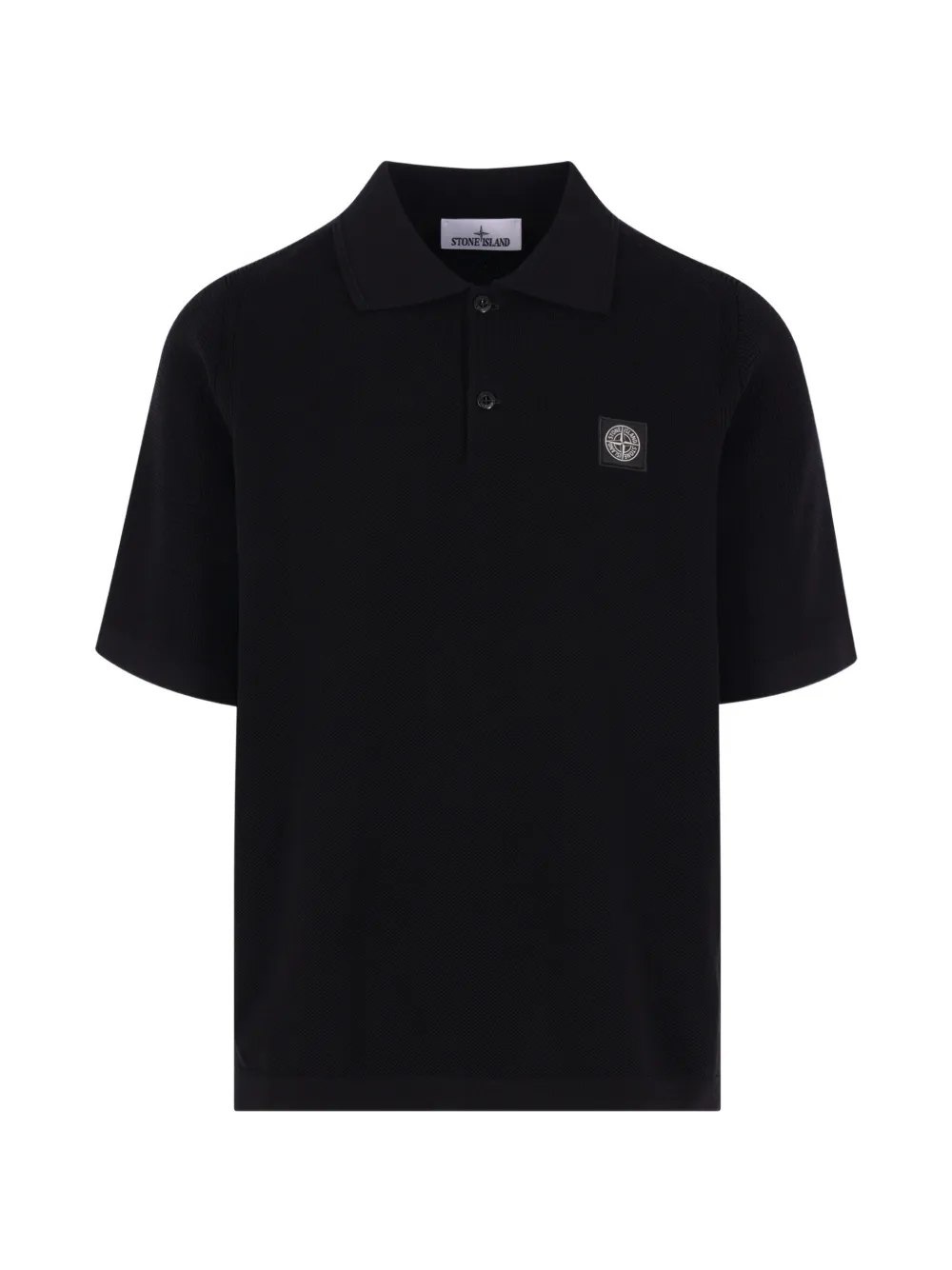 Stone Island short sleeve polo shirt - Nero