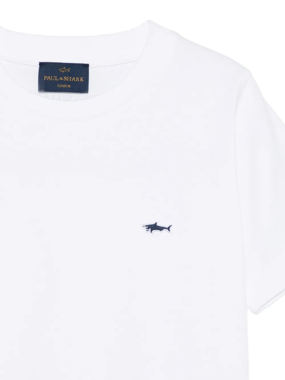  Paul & Shark Junior Embroidered T-shirt - White 