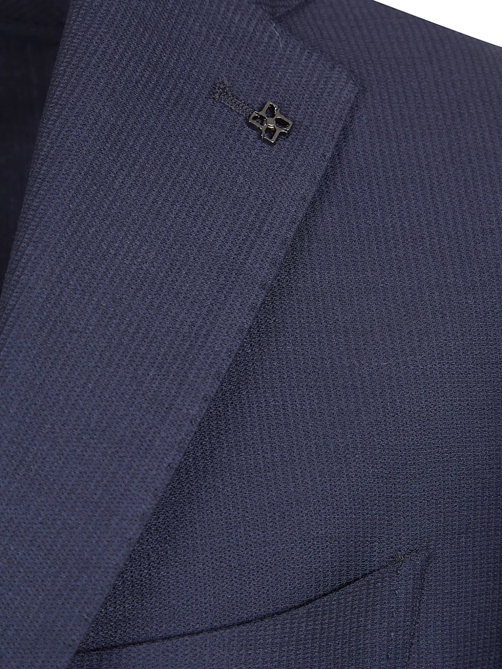 Tagliatore Jack met gekerfde revers Blauw