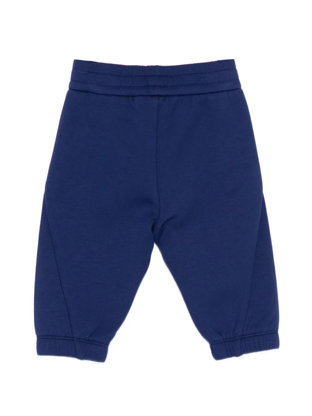 Emporio Armani Kids Trainingsbroek met elastische tailleband Blauw