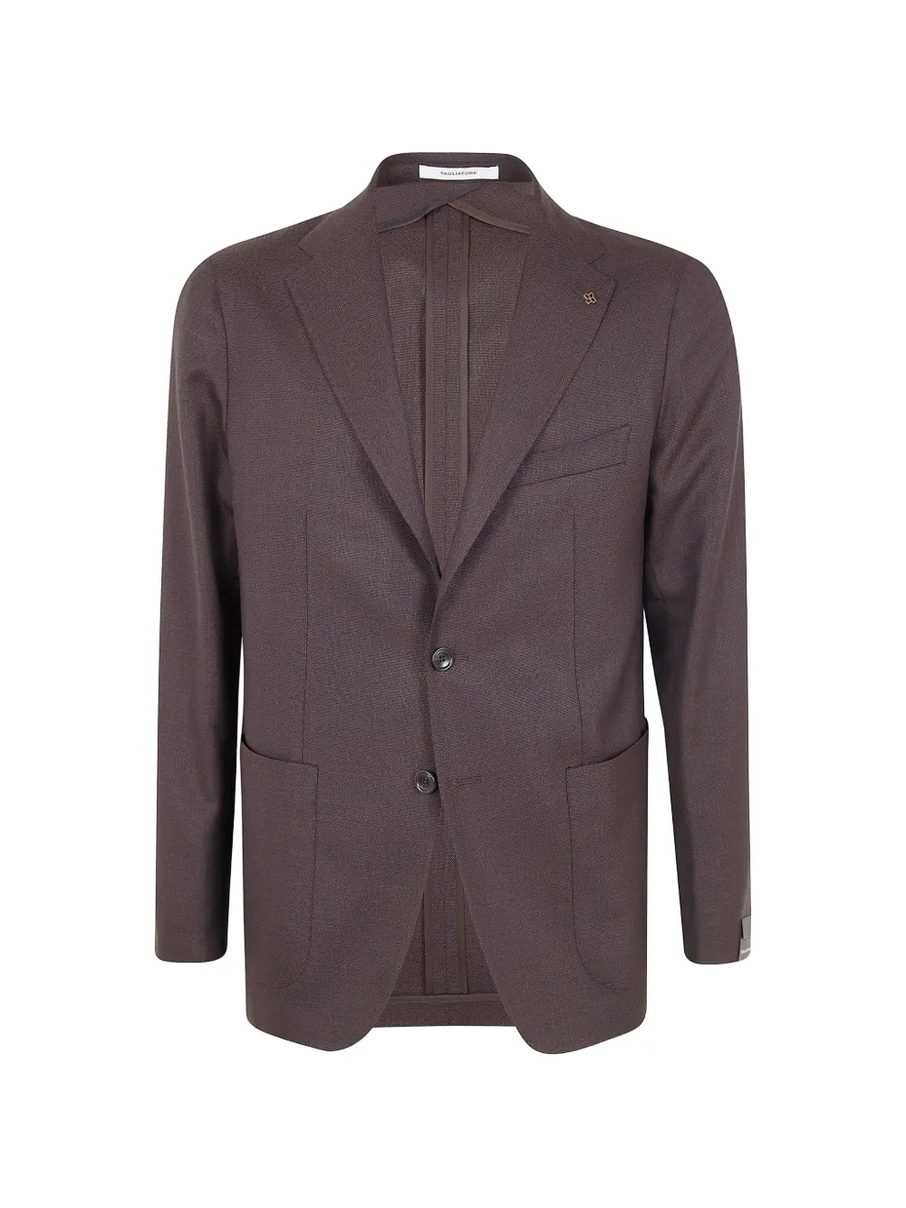 Tagliatore notched-lapel jacket - Braun