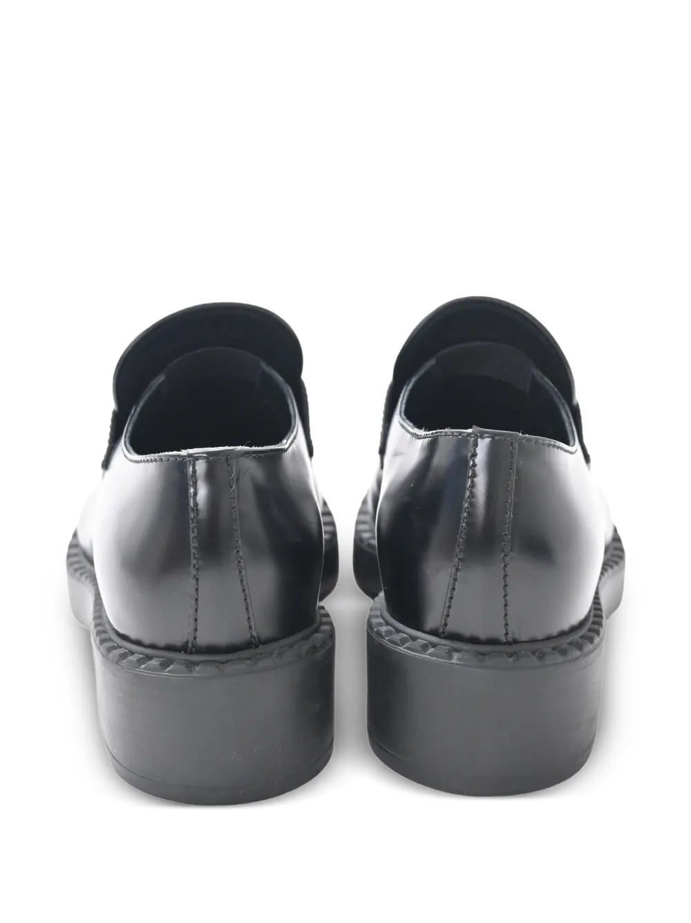 Triangle-Logo Loafers
