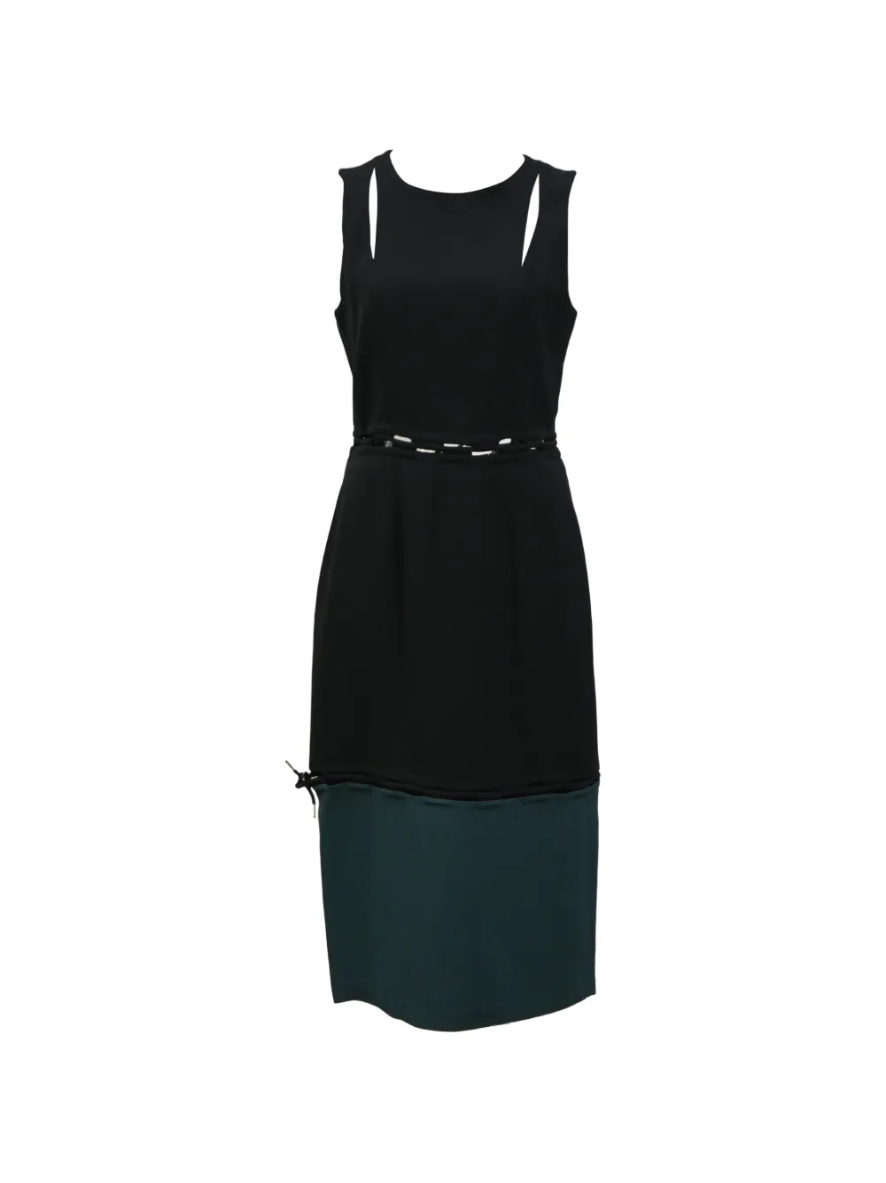 Kenzo Pre-Owned cut-out sleeveless midi dress - Nero