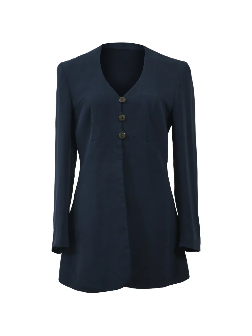 Giorgio Armani Pre-Owned button blazer - Blu