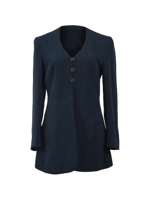 Giorgio Armani Pre-Owned button blazer