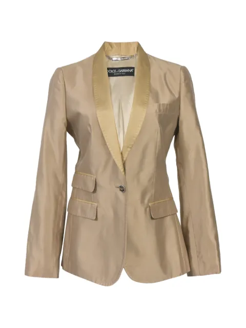 Dolce & Gabbana Pre-Owned blazer con botones