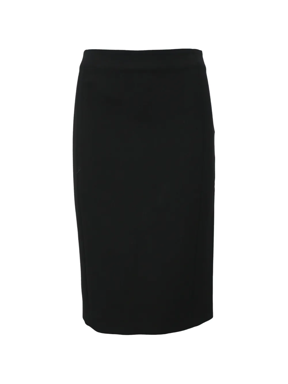The Row Pre-Owned zip-fastening midi pencil skirt - Nero