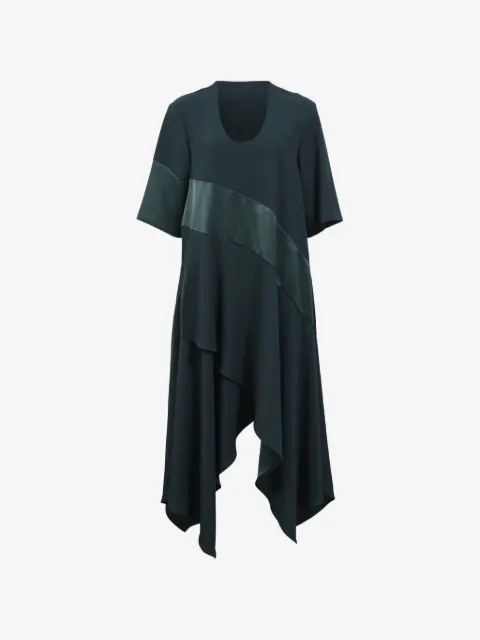 Kenzo Pre-Owned asymmetric-hem midi dress