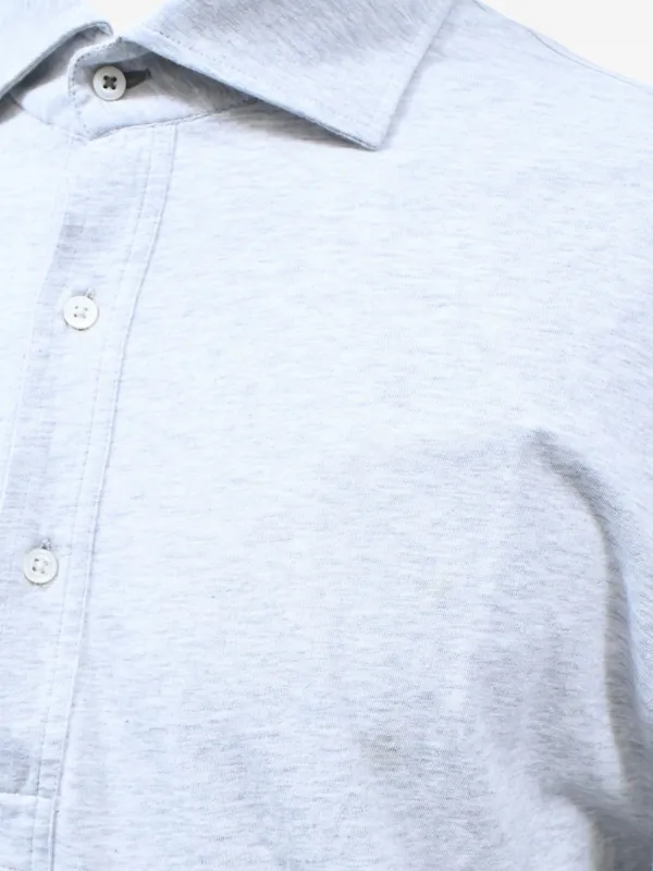 Brunello Cucinelli Vintage ロングスリーブ ポロシャツ | グレー