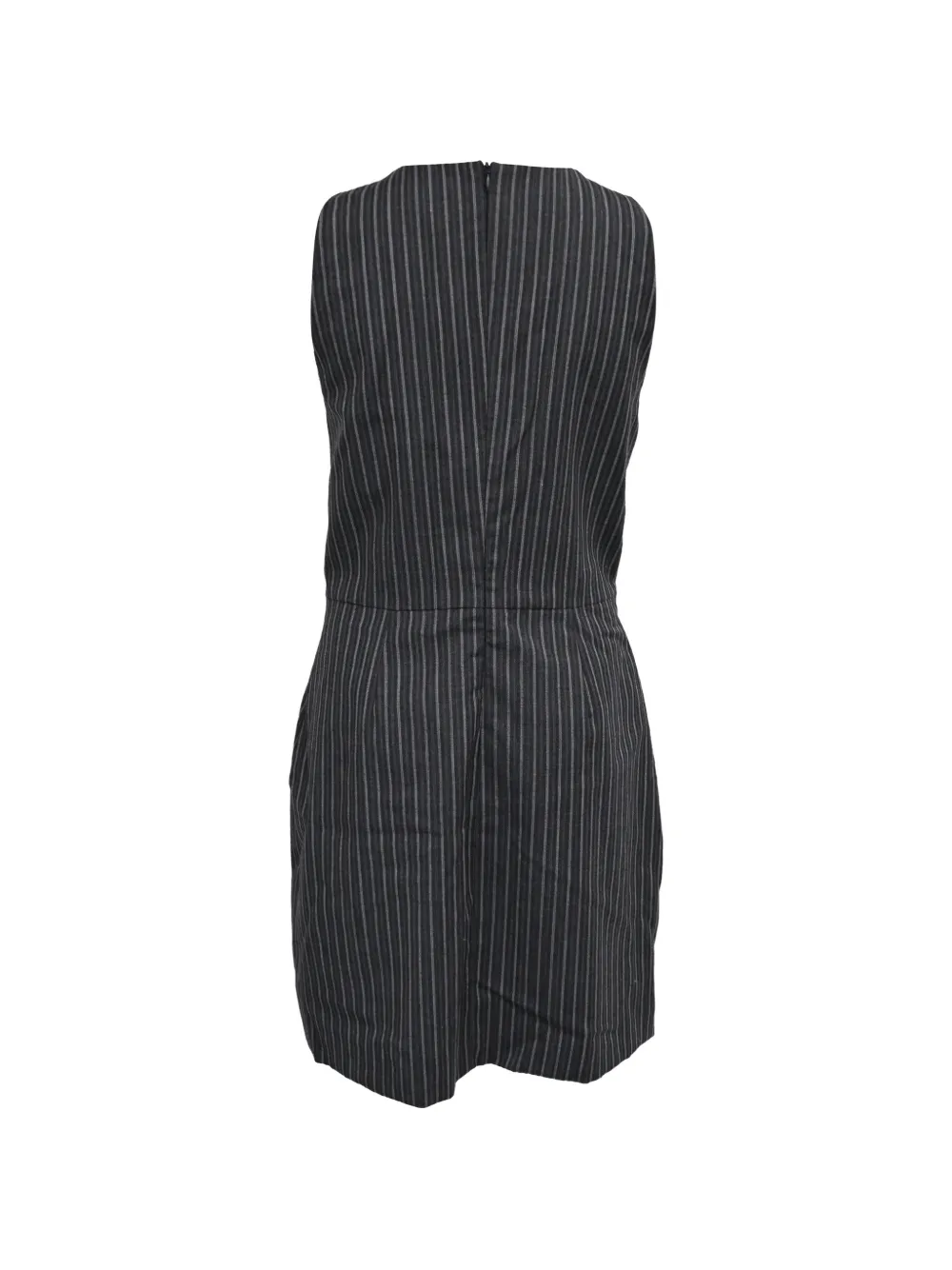 Twist-Front Jacquard Mini Dress