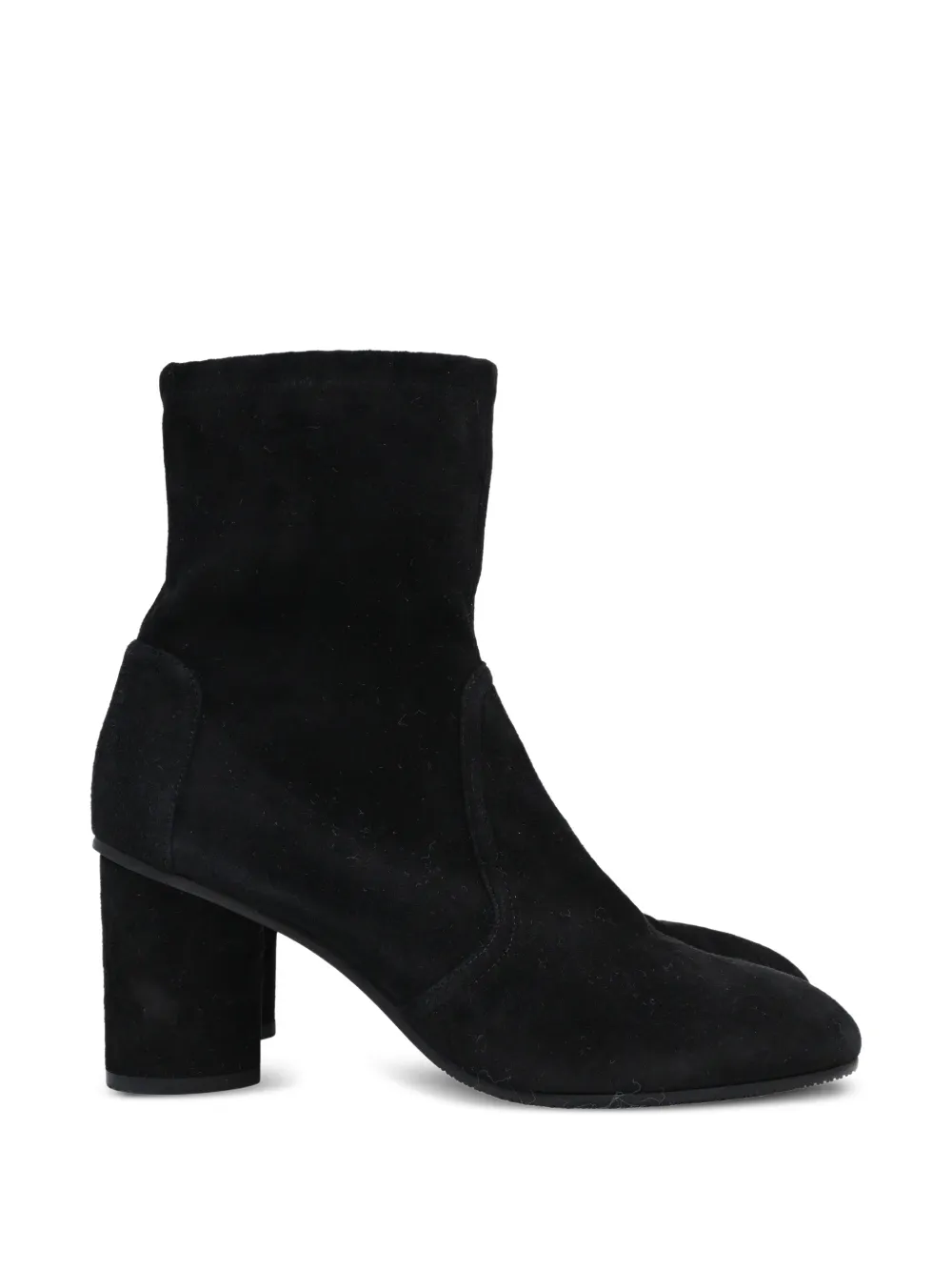 Stuart Weitzman Margot suede ankle boots - Schwarz