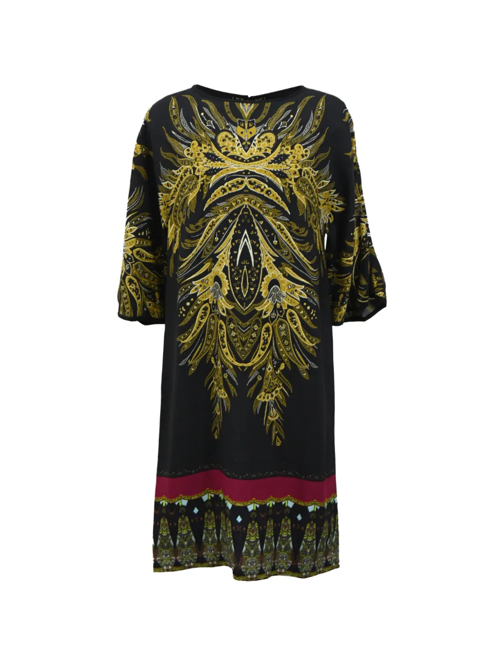 Etro Vintage printed midi dress - Nero