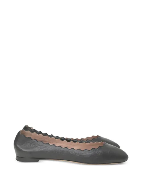 Chloé Vintage leather ballerina shoes