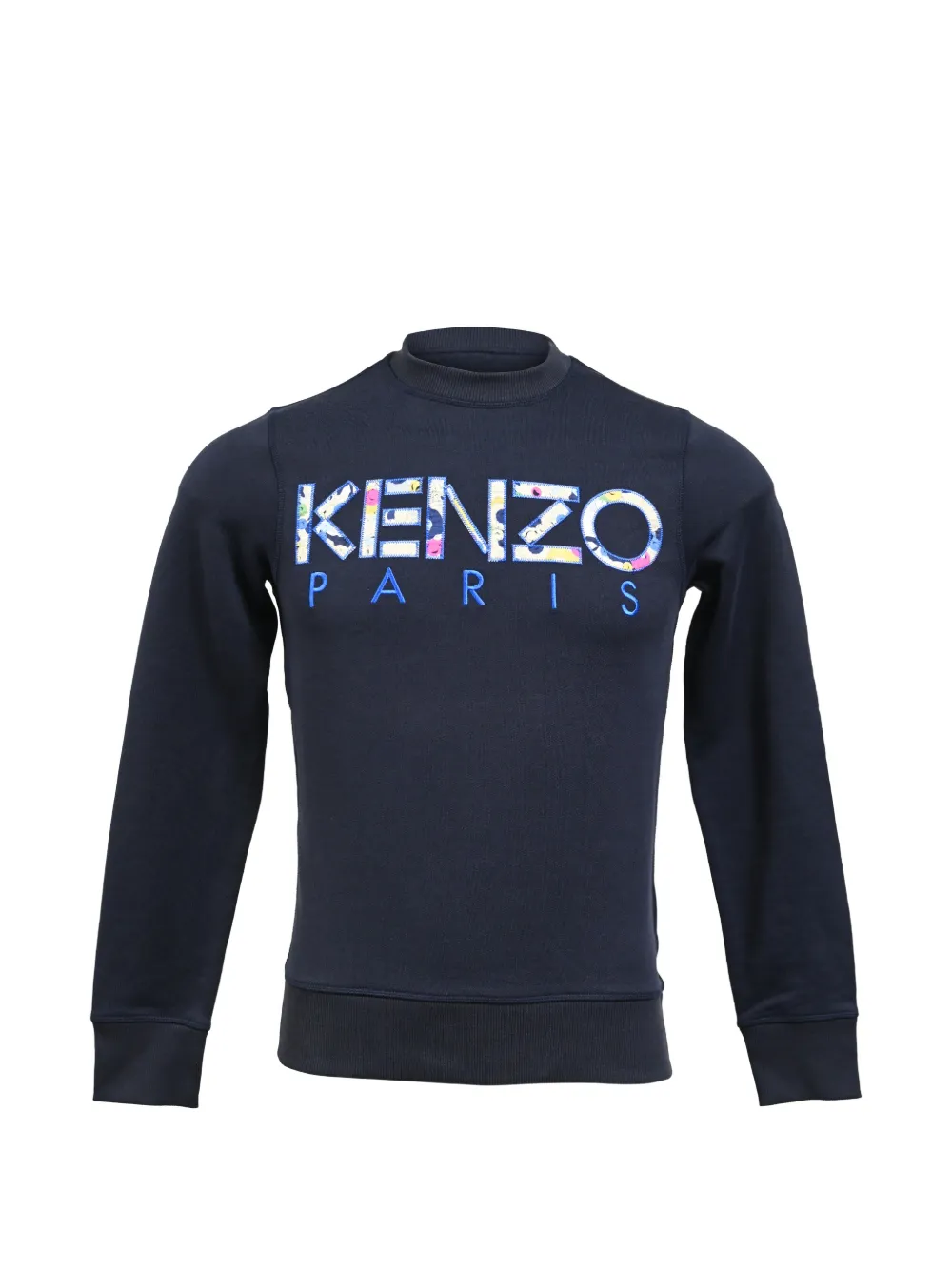 Kenzo Pre-Owned Classic Paris logo sweatshirt - Blu