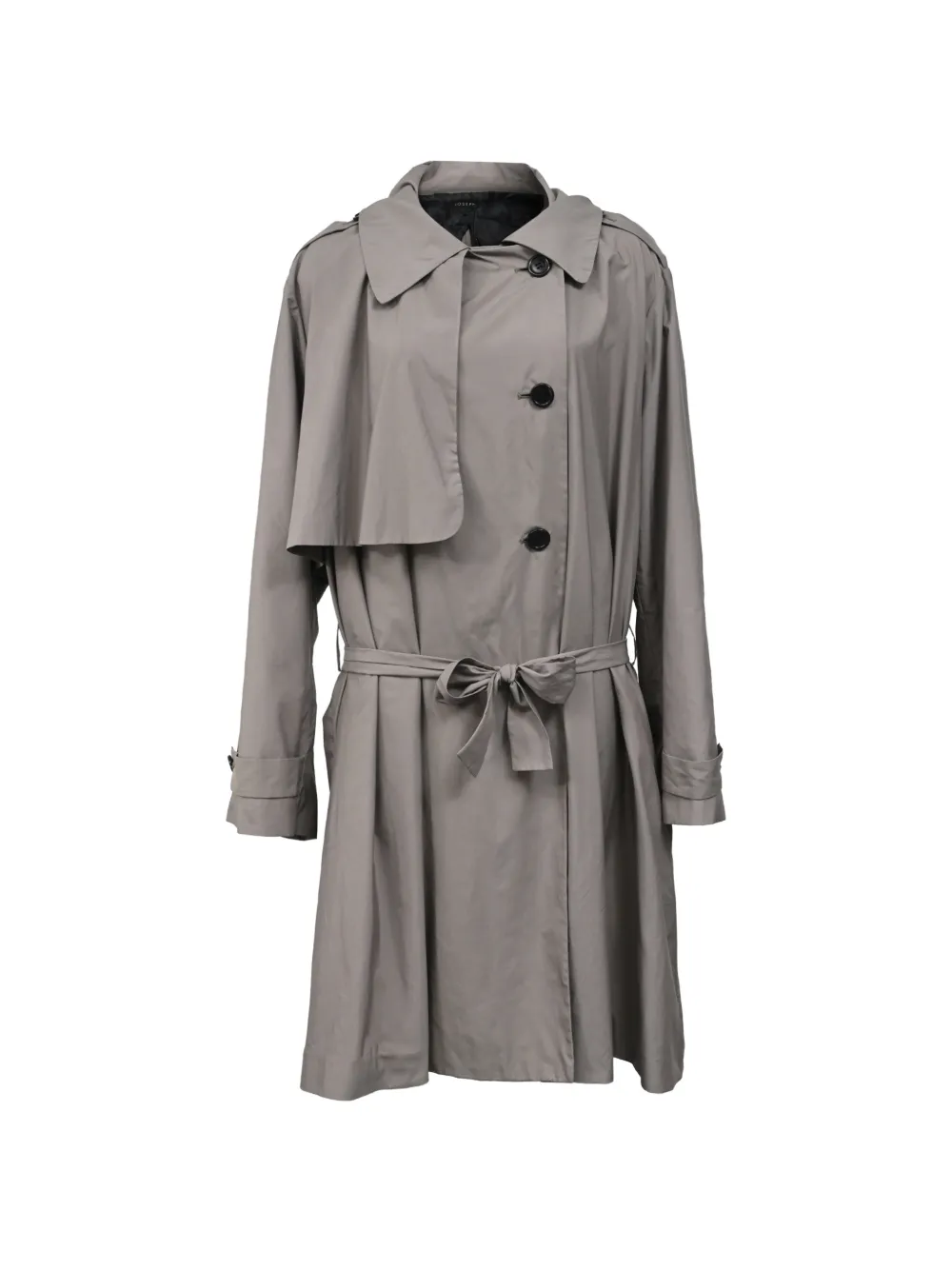 JOSEPH double-breasted belted trench coat - Grigio