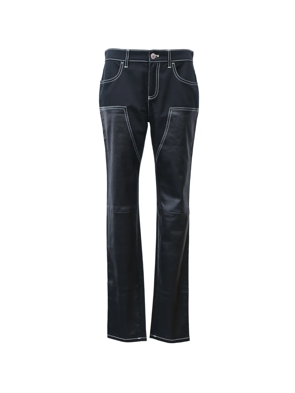 Givenchy Pre-Owned mid-rise straight-leg jeans - Nero